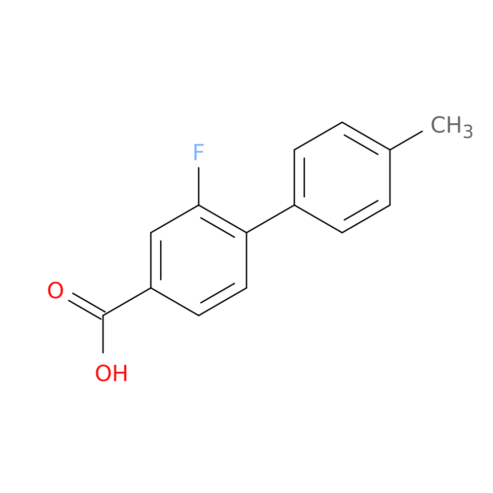 2-Fluoro-4'-methyl-[1,1'-biphenyl]-4-carboxylic acid