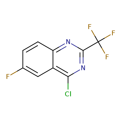 4-Chloro-6-fluoro-2-(trifluoromethyl)quinazoline