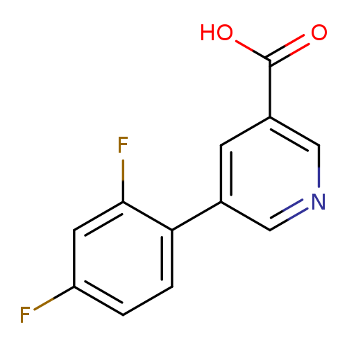 5-(2,4-Difluorophenyl)nicotinic acid