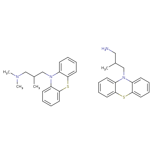 10-(3-Dimethylamino-2-methylpropyl)phenothiazine tartrate
