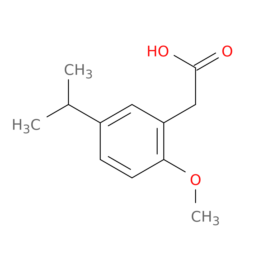 (5-Isopropyl-2-methoxyphenyl)acetic Acid