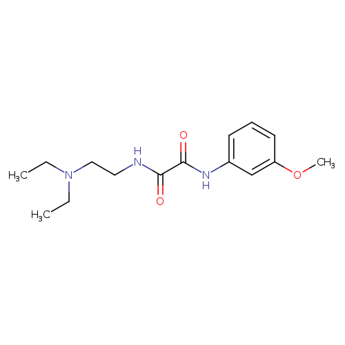 N-[2-(diethylamino)ethyl]-N'-(3-methoxyphenyl)ethanediamide