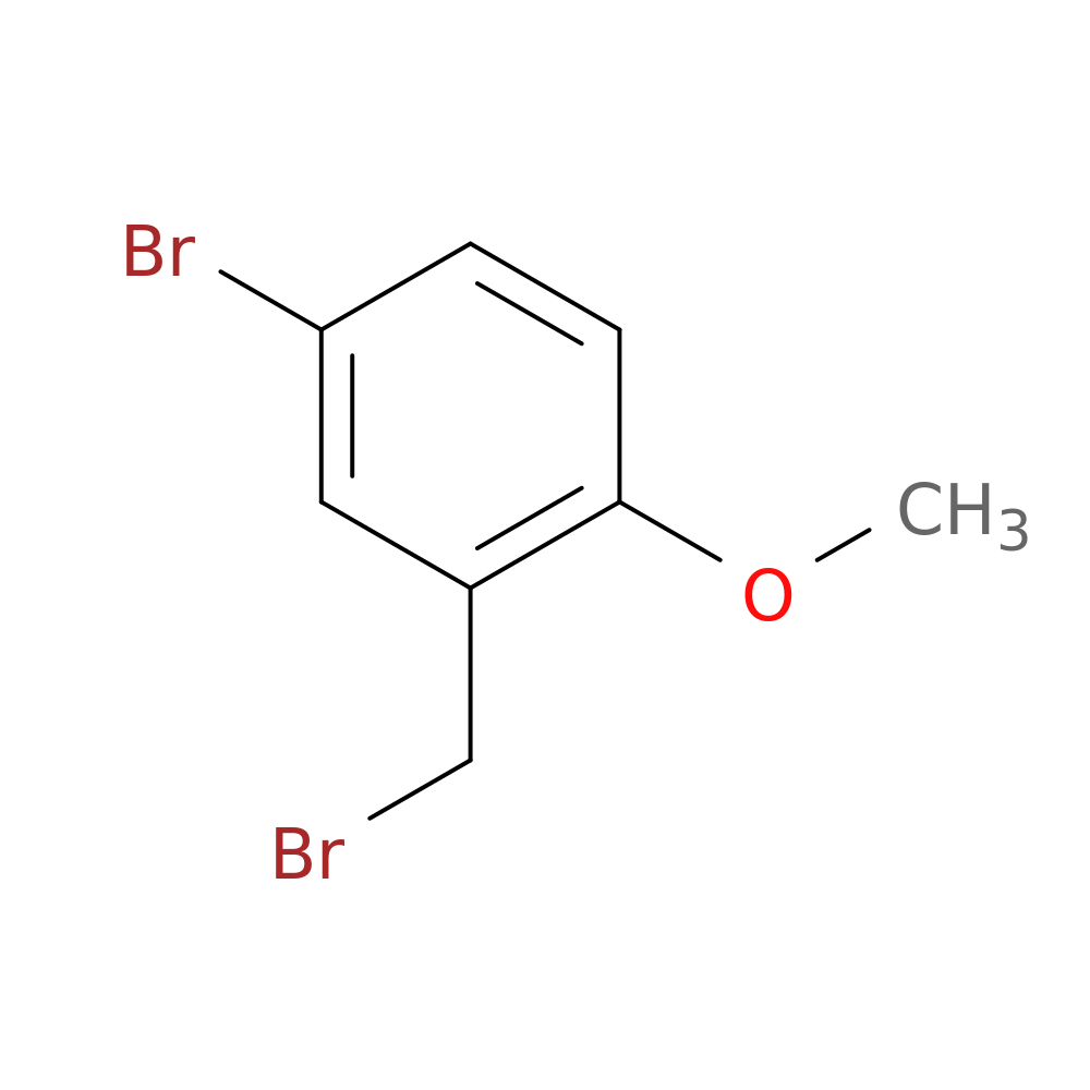 4-Bromo-2-(bromomethyl)-1-methoxybenzene