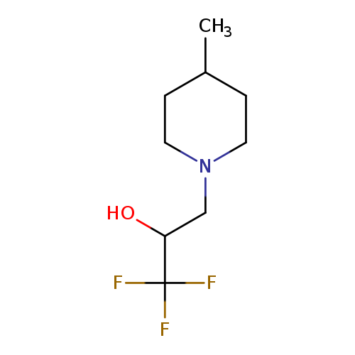 1,1,1-trifluoro-3-(4-methylpiperidin-1-yl)propan-2-ol