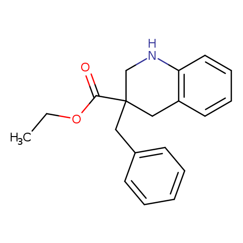 ETHYL 3-BENZYL-1,2,3,4-TETRAHYDRO-3-QUINOLINECARBOXYLATE