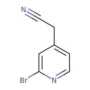 2-(2-bromopyridin-4-yl)acetonitrile
