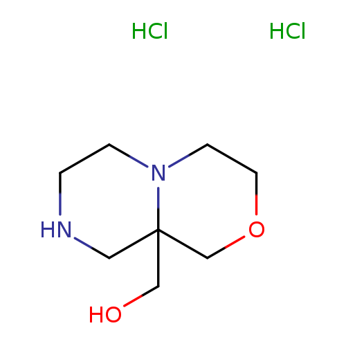{octahydropiperazino[2,1-c]morpholin-9a-yl}methanol dihydrochloride