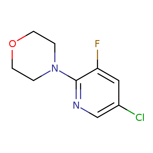 Morpholine, 4-(5-chloro-3-fluoro-2-pyridinyl)-