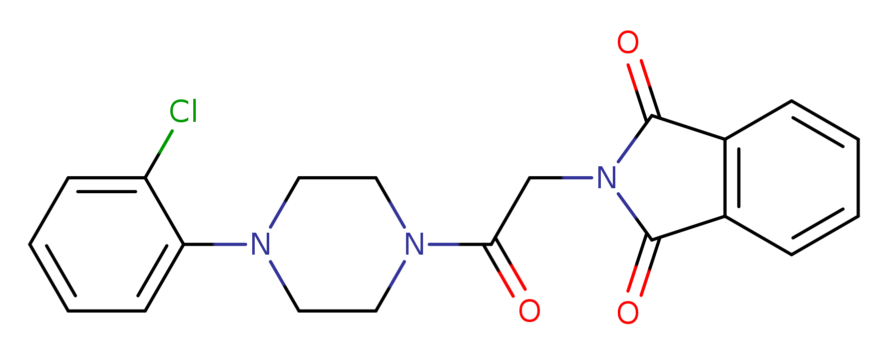 2-{2-[4-(2-chlorophenyl)piperazin-1-yl]-2-oxoethyl}-2,3-dihydro-1H-isoindole-1,3-dione