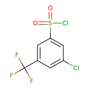 3-chloro-5-(trifluoromethyl)benzene-1-sulfonyl chloride