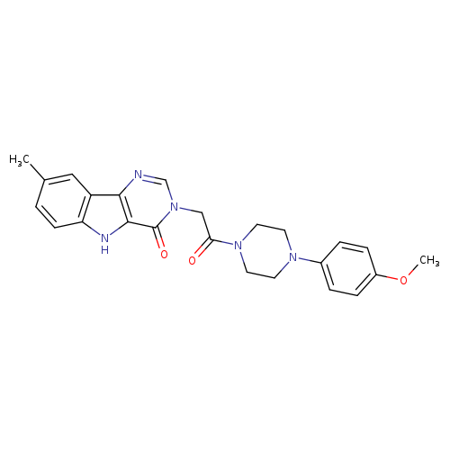 3-{2-[4-(4-methoxyphenyl)piperazin-1-yl]-2-oxoethyl}-8-methyl-3H,4H,5H-pyrimido[5,4-b]indol-4-one