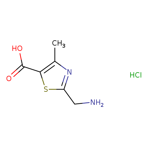2-(Aminomethyl)-4-methyl-1,3-thiazole-5-carboxylic acid hydrochloride