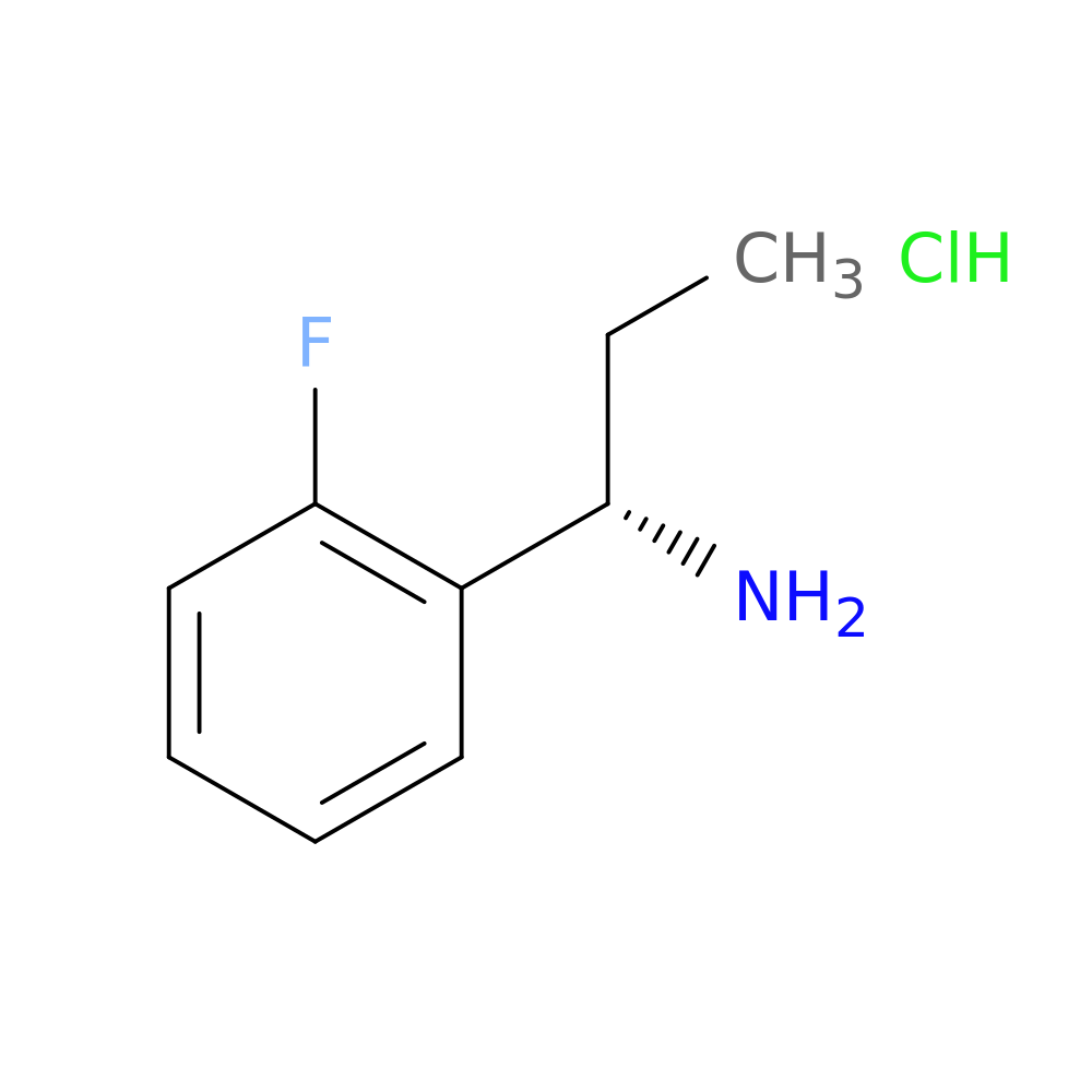 (S)-1-(2-Fluorophenyl)propan-1-amine hydrochloride