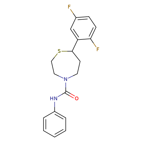 7-(2,5-difluorophenyl)-N-phenyl-1,4-thiazepane-4-carboxamide