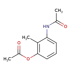 3-Acetamido-2-methylphenyl Acetate