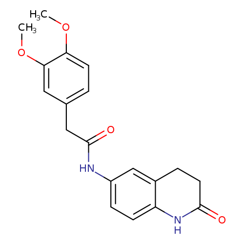 2-(3,4-dimethoxyphenyl)-N-(2-oxo-1,2,3,4-tetrahydroquinolin-6-yl)acetamide