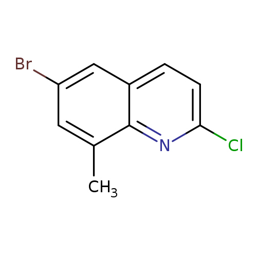 Quinoline, 6-bromo-2-chloro-8-methyl-