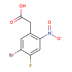2-(5-Bromo-4-fluoro-2-nitrophenyl)acetic acid