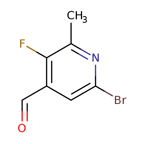 6-bromo-3-fluoro-2-methylpyridine-4-carbaldehyde