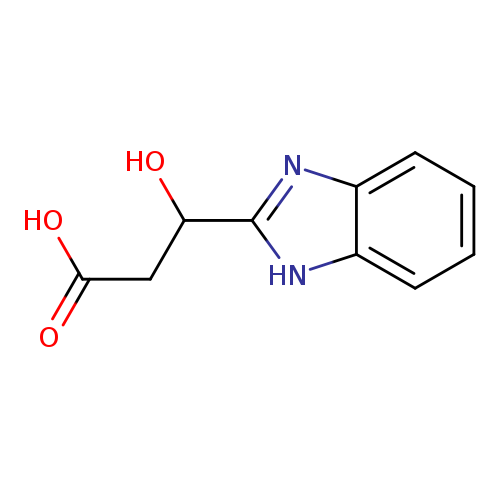 3-(1H-Benzimidazol-2-yl)-3-hydroxypropanoic acid