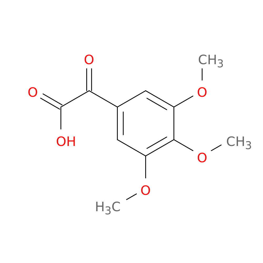 3,4,5-Trimethoxy-a-oxo-benzeneacetic acid