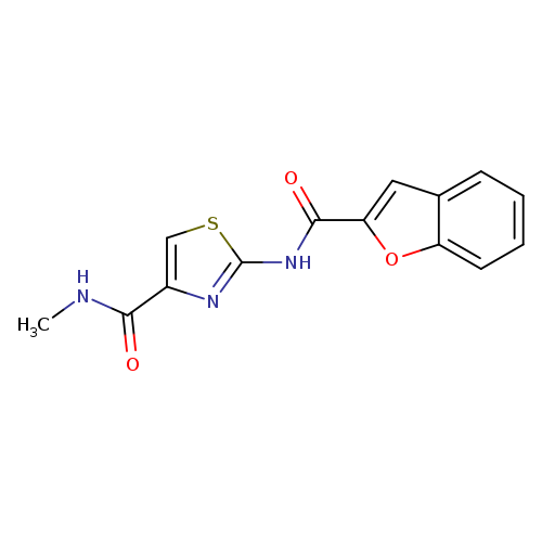 2-(1-benzofuran-2-amido)-N-methyl-1,3-thiazole-4-carboxamide