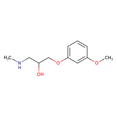 1-(3-METHOXYPHENOXY)-3-(METHYLAMINO)PROPAN-2-OL
