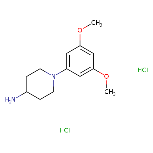 1-(3,5-dimethoxyphenyl)piperidin-4-amine dihydrochloride