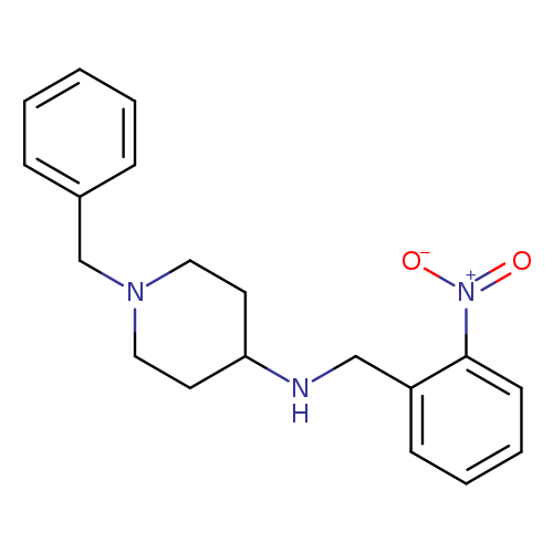 1-Benzyl-N-(2-nitrobenzyl)piperidin-4-amine
