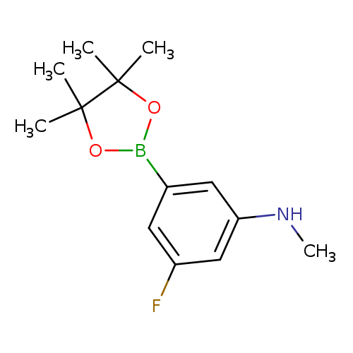 3-Fluoro-N-methyl-5-(4,4,5,5-tetramethyl-1,3,2-dioxaborolan-2-yl)aniline