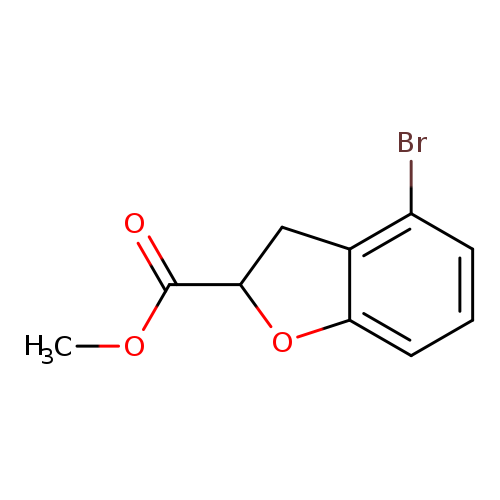 methyl 4-bromo-2,3-dihydro-1-benzofuran-2-carboxylate