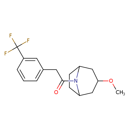 1-{3-methoxy-8-azabicyclo[3.2.1]octan-8-yl}-2-[3-(trifluoromethyl)phenyl]ethan-1-one