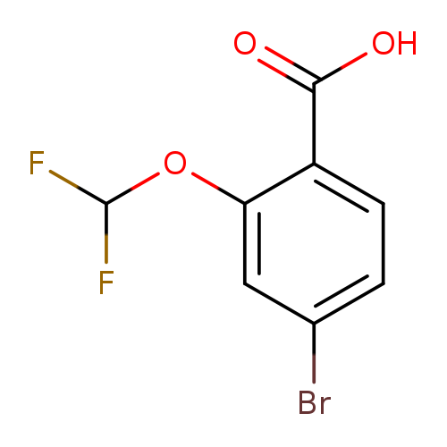 4-Bromo-2-(difluoromethoxy)benzoic acid