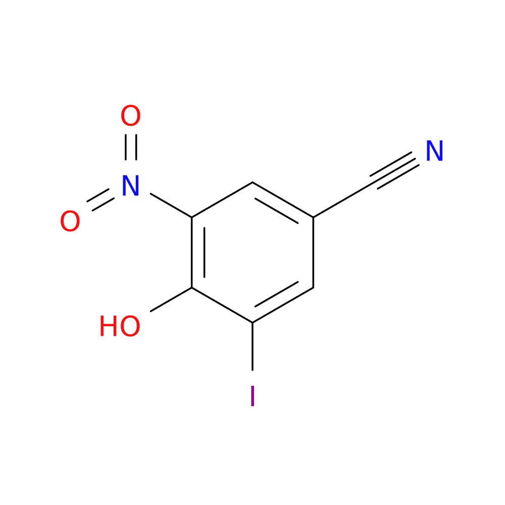 4-Hydroxy-3-iodo-5-nitrobenzonitrile