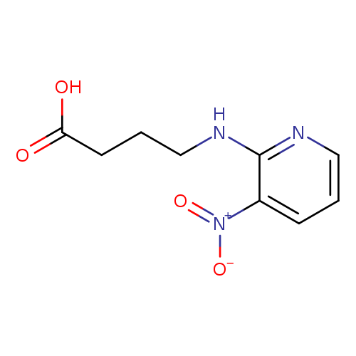 4-[(3-nitropyridin-2-yl)amino]butanoic acid