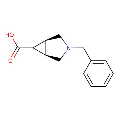 3-Azabicyclo[3.1.0]hexane-6-carboxylic acid, 3-(phenylmethyl)-,(1a,5a,6a)-