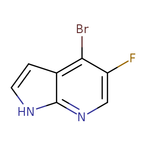 4-BROMO-5-FLUORO-1H-PYRROLO[2,3-B]PYRIDINE