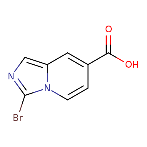 3-bromoimidazo[1,5-a]pyridine-7-carboxylicacid