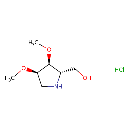 rac-[(2R,3R,4S)-3,4-dimethoxypyrrolidin-2-yl]methanolhydrochloride