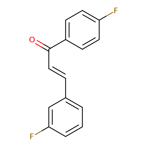 (2E)-3-(3-fluorophenyl)-1-(4-fluorophenyl)prop-2-en-1-one