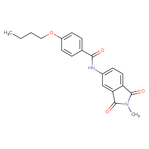 4-butoxy-N-(2-methyl-1,3-dioxo-2,3-dihydro-1H-isoindol-5-yl)benzamide