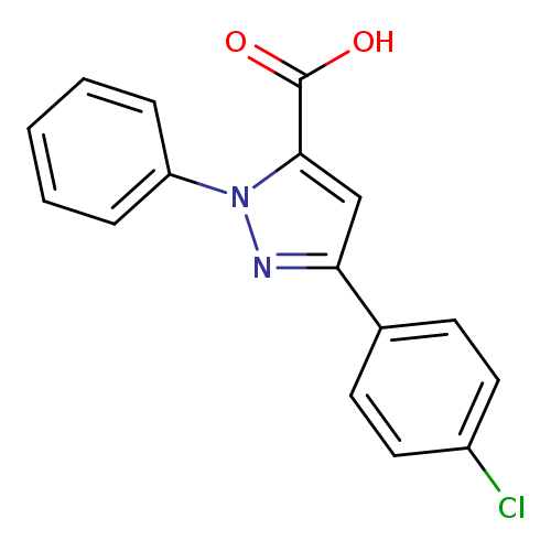 5-(4-CHLORO-PHENYL)-2-PHENYL-2H-PYRAZOLE-3-CARBOXYLIC ACID