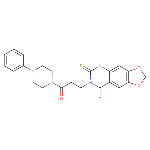 7-[3-oxo-3-(4-phenylpiperazin-1-yl)propyl]-6-sulfanylidene-2H,5H,6H,7H,8H-[1,3]dioxolo[4,5-g]quinazolin-8-one
