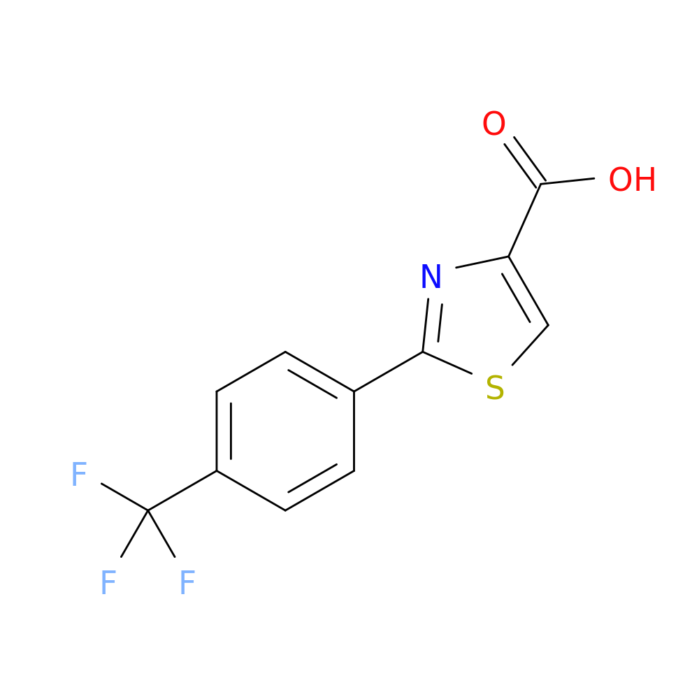 2-(4-(Trifluoromethyl)phenyl)thiazole-4-carboxylic acid