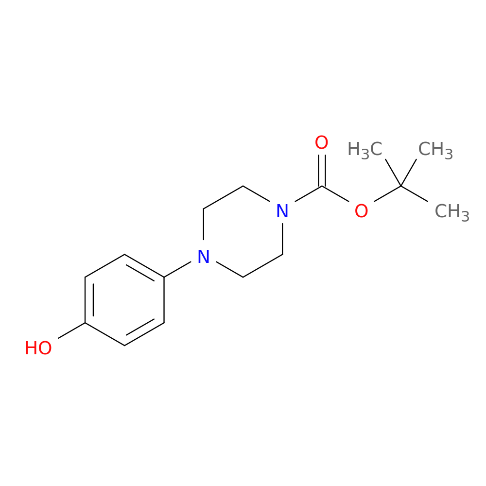 tert-Butyl 4-(4-hydroxyphenyl)piperazine-1-carboxylate