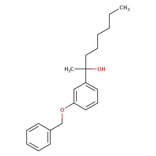 2-(3-Benzyloxyphenyl)octan-2-ol