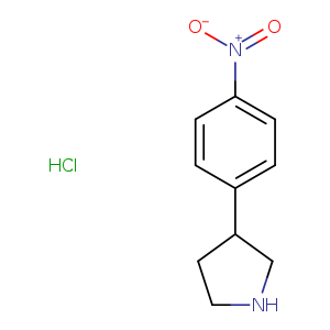 3-(4-nitrophenyl)pyrrolidine hydrochloride