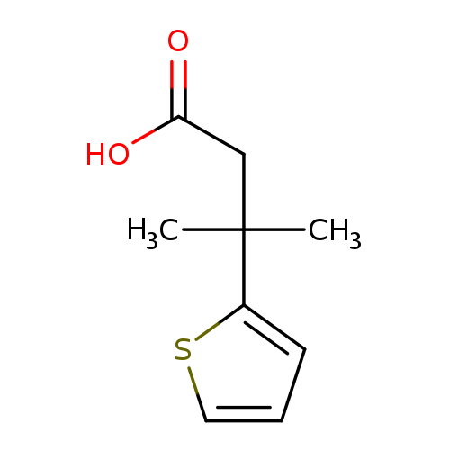 3-methyl-3-(thiophen-2-yl)butanoic acid