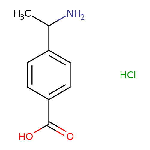 4-(1-Amino-ethyl)-benzoic acid hydrochloride