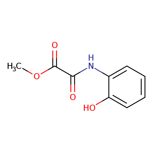 Methyl [(2-hydroxyphenyl)carbamoyl]formate